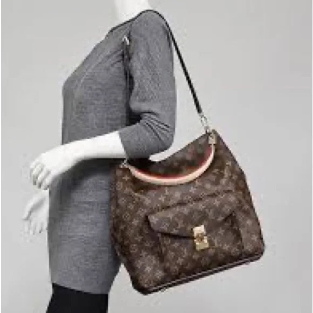 💎LIKE NEW 💎 CELEBRITY LOUIS VUITTON METIS HOBO BAG ANGELINA JOLIE - Picture 2 of 14